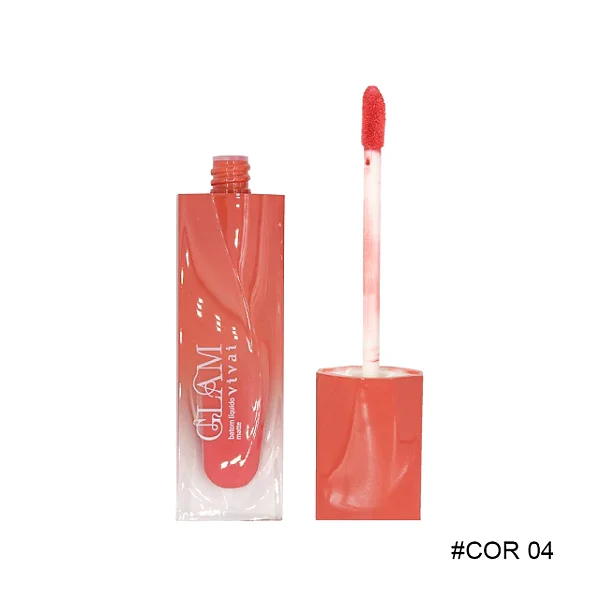 Gloss Labial Glam (Cor 04) - Vivai