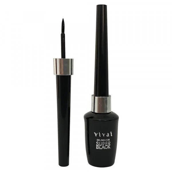 Delineador Líquido Super Black - Vivai
