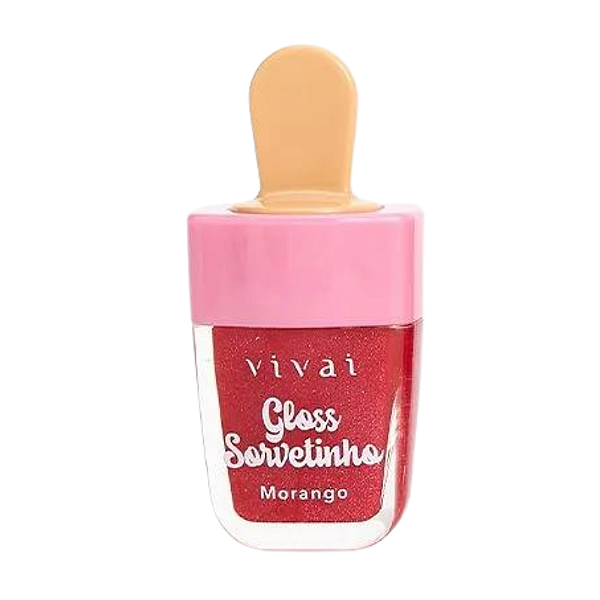 Gloss Labial Sorvetinho (Morango) - Vivai