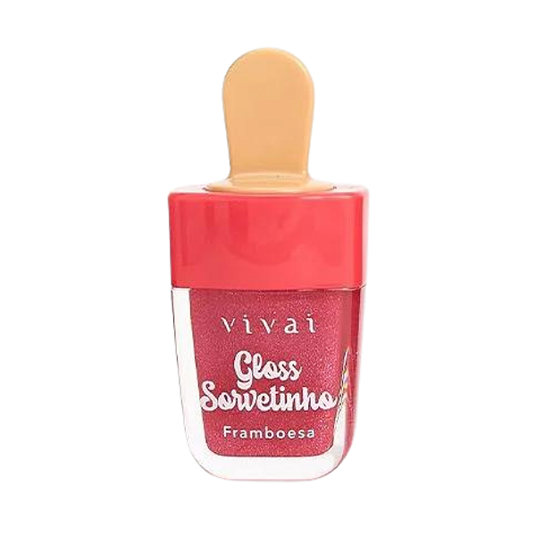 Gloss Labial Sorvetinho (Framboesa) - Vivai