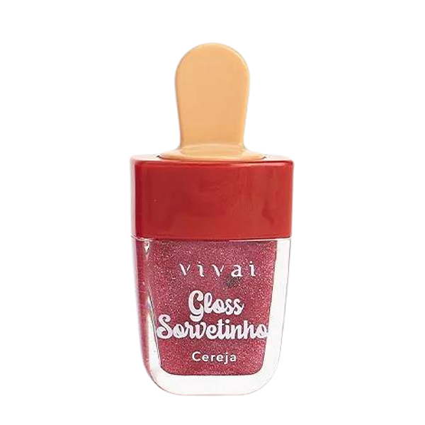 Gloss Labial Sorvetinho (Cereja) - Vivai