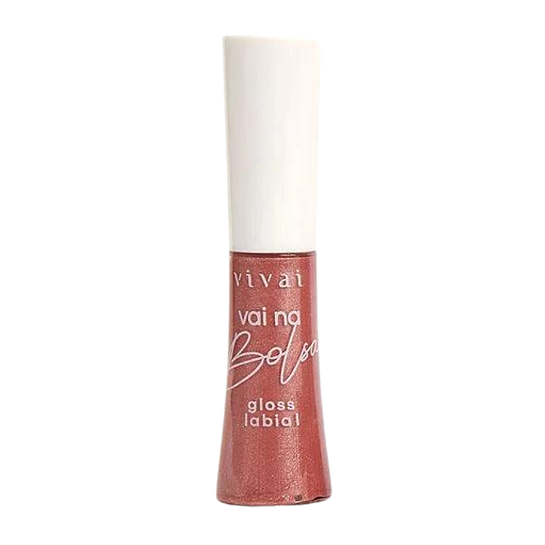 Gloss Labial Vai Na Bolsa (Cor 01) - Vivai