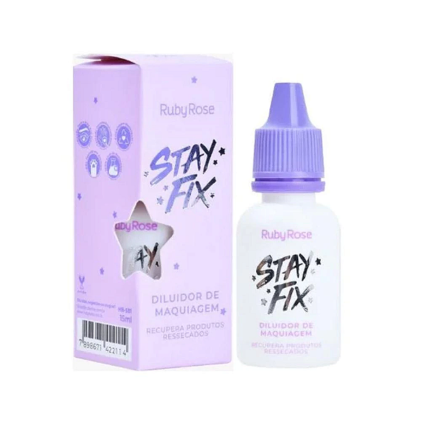 Diluidor De Maquiagem Stay Fix - Ruby Rose