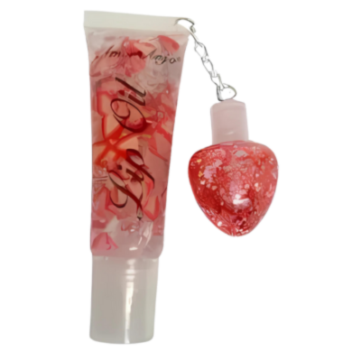 Lip Oil Frutas com Chaveirinho (Morango) - Amor Anjo