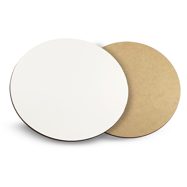 Cake Board MDF 3mm Redondo 33cm Com 10 Unidades