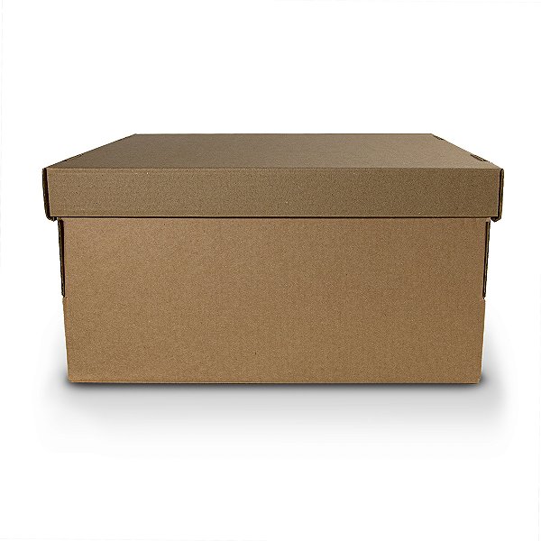 Caixa Bolo Rigida 35x35x20cm Kraft - 5 Unidades