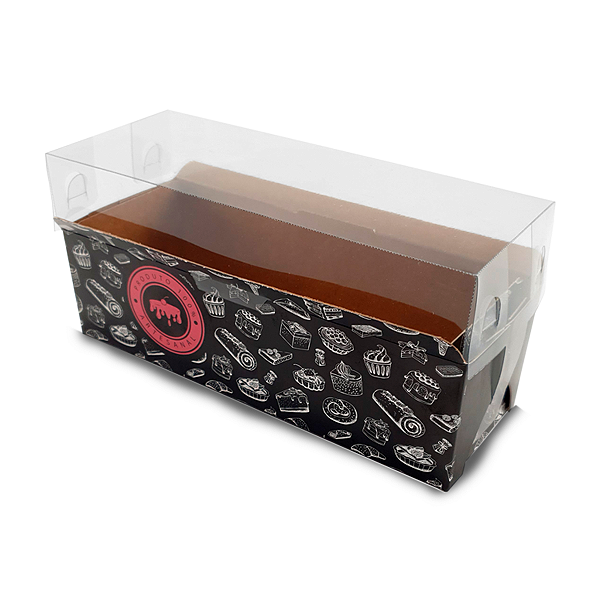 Forma Caseirinho 900g Artesanal - 23x10x10cm Com Tampa - 10 Unidades