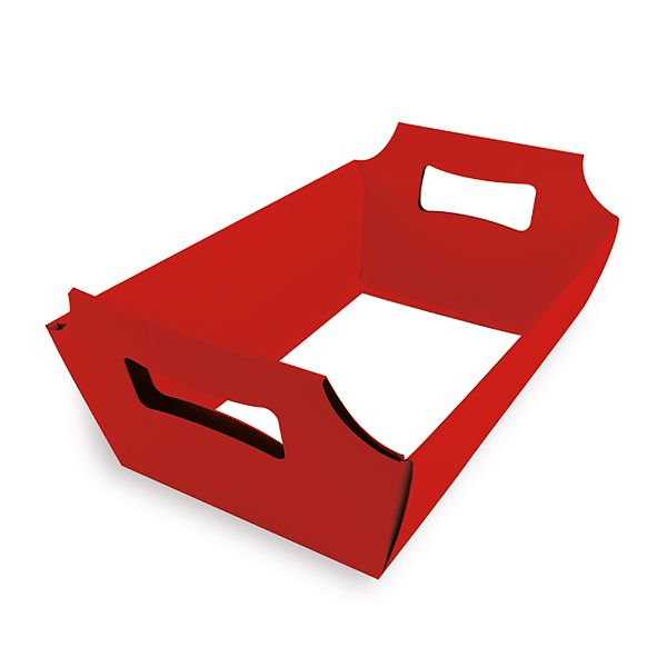 Cesta M (22x14,6x6,5) - Vermelho - 10 Unidades