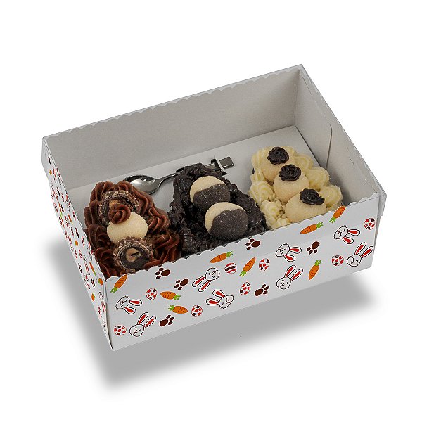 Caixa Ovo Camila Ayana 3 De 100G Coelhos com 10 unidades
