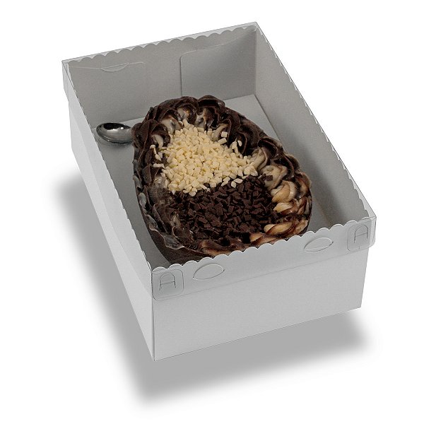 Caixa Ovo Camila Ayana Multiberço De 250G/350G/500G/750G Branca com 10 unidades