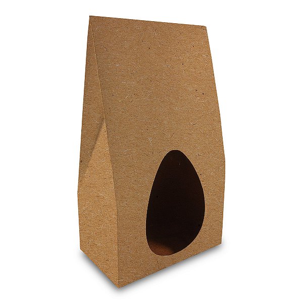 Caixa Para Mini Ovos Kraft com 10 unidades