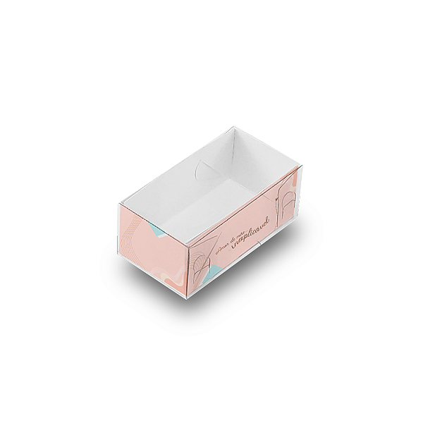 Caixa Para 2 Doces Mãe Rosa - Com 10 unidades