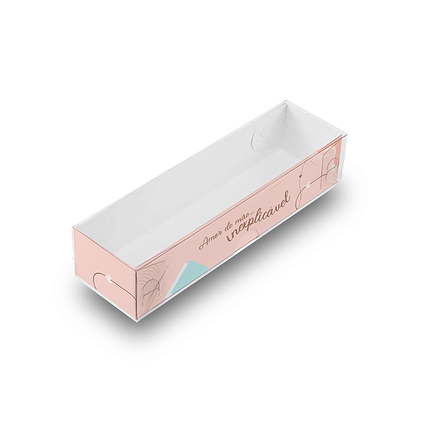 Caixa Para 4 Doces Mãe Rosa - Com 10 unidades