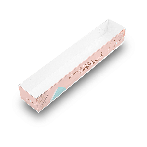 Caixa Para 6 Doces Mãe Rosa - Com 10 unidades