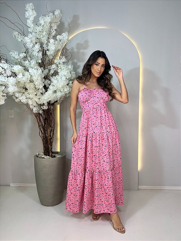 VESTIDO FLOR ESTAMPADO