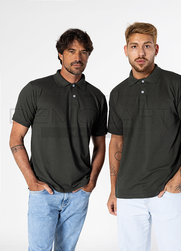 Camisas Polo Masculina Adulto