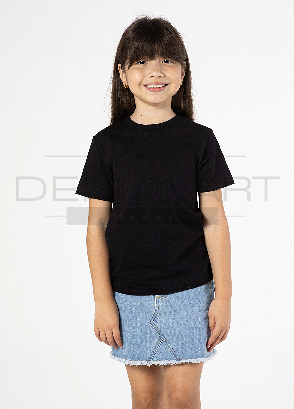Camisetas Lisas Infantil - Cores Básicas