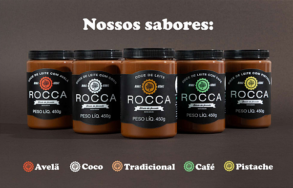 DOCE LEITE ROCCA SABORES - DIRETO FABRICA