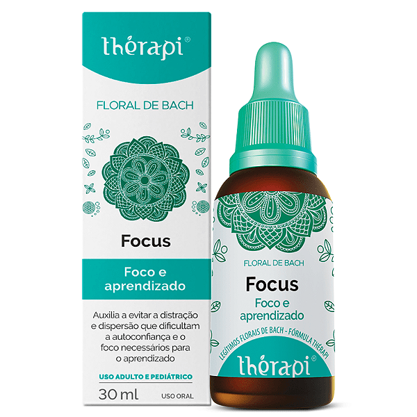 Floral de Bach Focus | Foco e Aprendizado