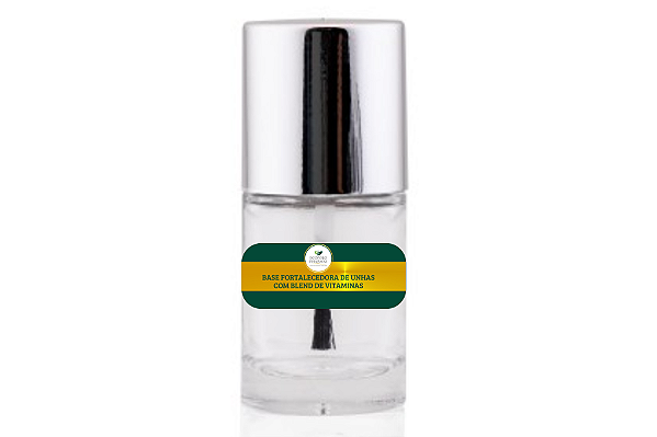 Base fortalecedora de unhas com blend de vitaminas