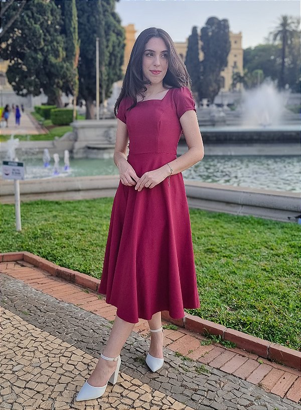 Vestido Rubra