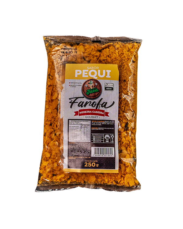 Farofa Mandioca Mineira E.JUCA Pequi 250gr