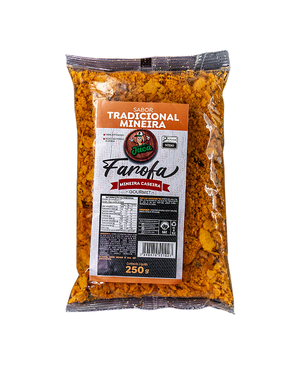 Farofa Mandioca Mineira E.JUCA Tradicional 250gr