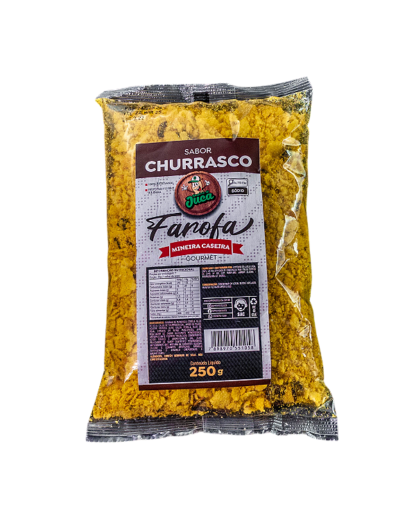 Farofa Mandioca Mineira E.JUCA Churrasco 250gr
