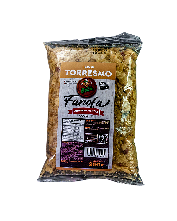 Farofa Mandioca Mineira E.JUCA torresmo 250gr