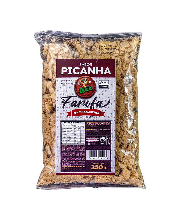 Farofa Mandioca Mineira E.JUCA Picanha 250gr