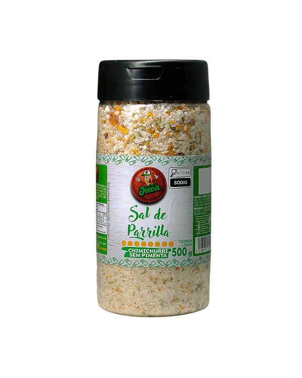 Sal Parrilla Chimichurri sem Pimenta E.Juca 500gr