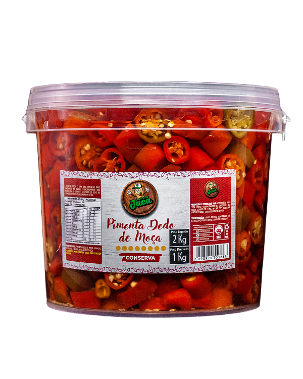 Pimenta Dedo de Moça E.JUCA 1kg