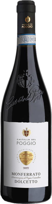 Castello Del Poggio Monferrato Dolcetto - Safra 2021 - Tinto Seco