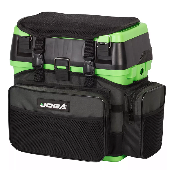 MOCHILA PARA PESCA FISHING BOX VERDE RÍGIDA BANCO