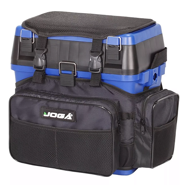 MOCHILA PARA PESCA FISHING BOX AZUL RÍGIDA BANCO