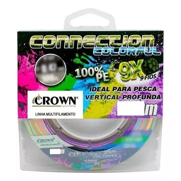 LINHA MULTIFILAMENTO CONNECTION 9X COLORFULL 0,26MM 150M