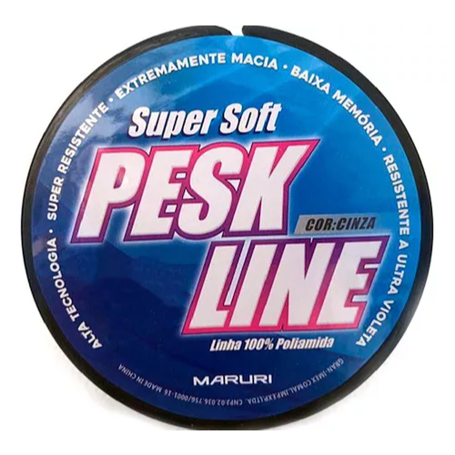 LINHA MONOFILAMENTO MARURI PESK LINE VÁRIOS TAMANHOS
