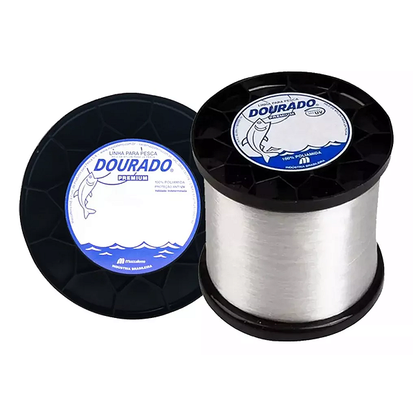 Linha de Pesca Dourado Premium 0,30mm 10,6b 250g 2,740m