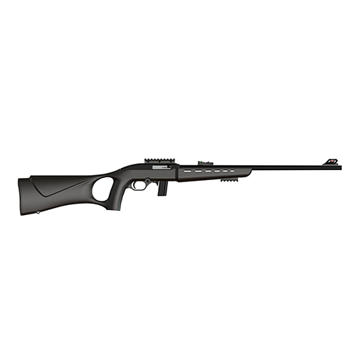RIFLE CBC .22LR SEMIAUTOMÁTICO 7022 WAY 21'' - CORONHA THUMBHOLE POLIPROPILENO PRETA