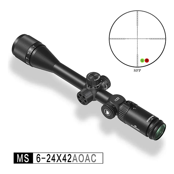 Luneta Discovery Ms 6-24x42AOAC Retículo Iluminado