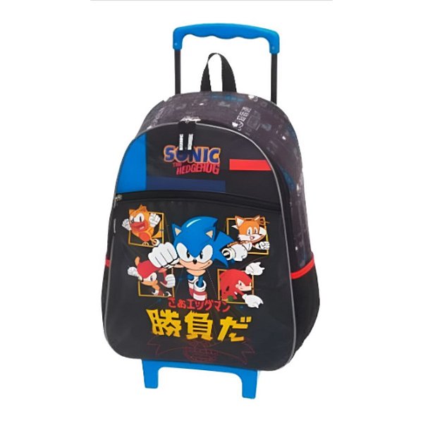 Mochila Com Rodas Sonic The Hedgehog