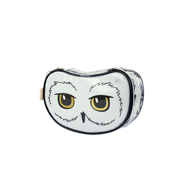 Estojo Escolar Pvc Harry Potter Edwiges Face Rostinho Dac Cor Branco Edwiges Harry Potter