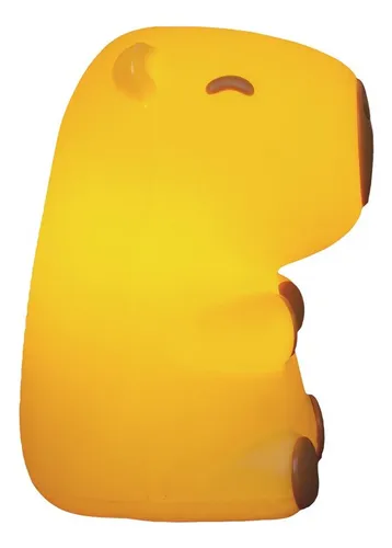 Luminária 3d Capivara Baby Bivolt Decoração Criativa Fofa