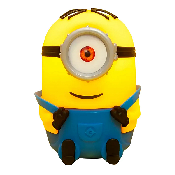 Luminária De Mesa Abajur Grande Minions Meu Malvado Favorito