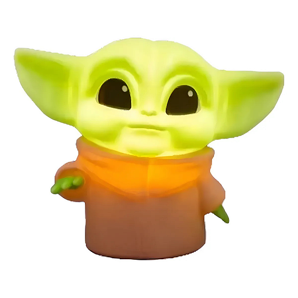 Luminária Grogu Baby Yoda Star Wars Com Lâmpada Led - Usare