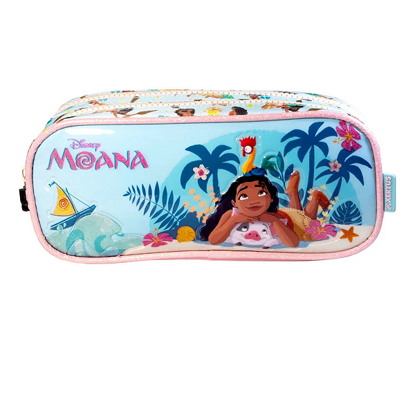 Estojo Duplo Escolar Moana Y