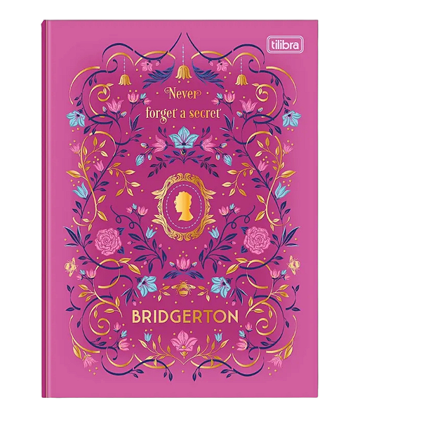 Caderno Brochura Colegial Médio Bridgerton 80 Folhas Tilibra