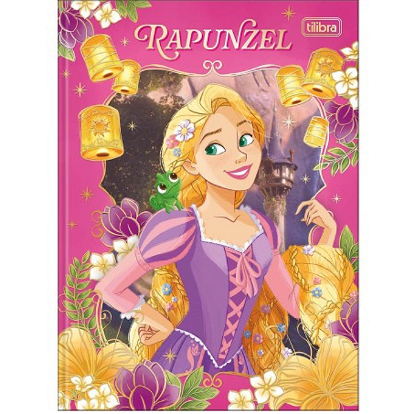 Caderno Colegial Brochura Princesas 80 Folhas - Tilibra