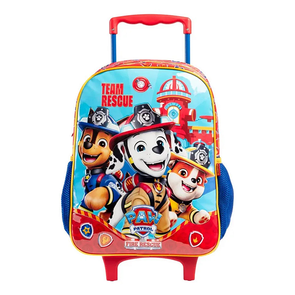 Mochila Com Rodas Patrulha Canina Xeryus 15290
