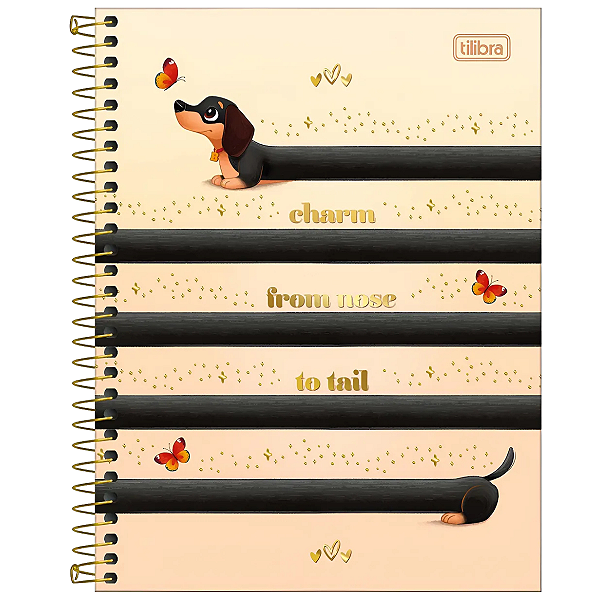 Caderno Universitário Brownie 1 Matéria 80fls - Tilibra